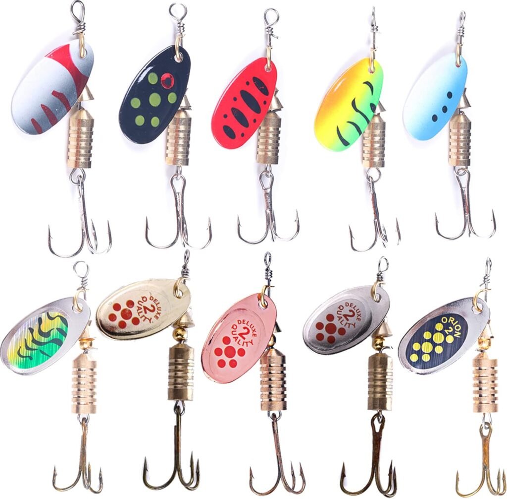 best trout fishing baits, spinners