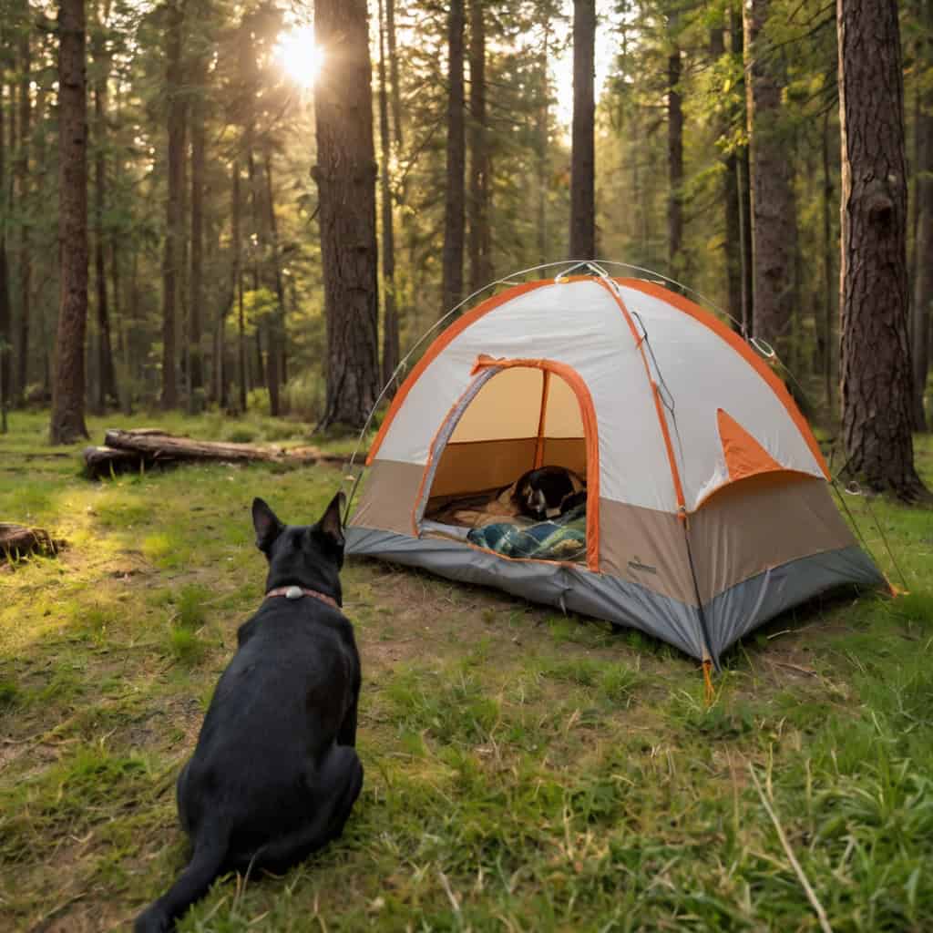 camping with pets