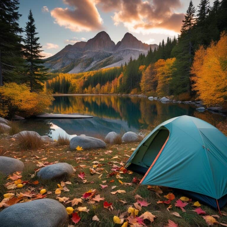 fall camping benefits