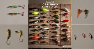 ice fishing baits and lures