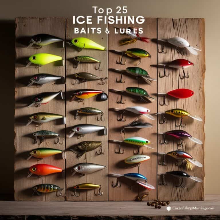 ice fishing baits and lures