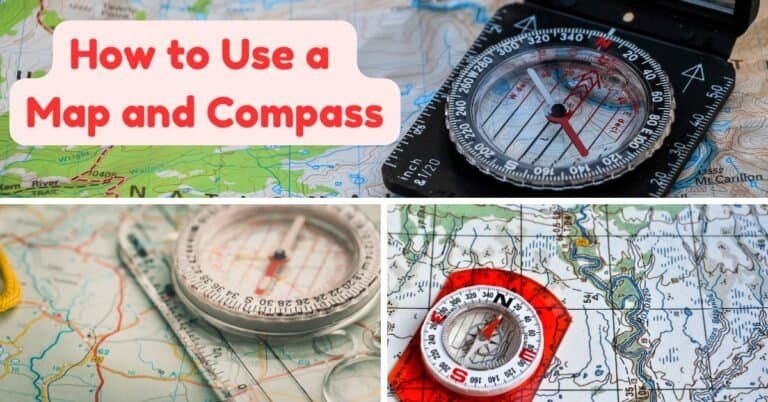 How to use map and compass