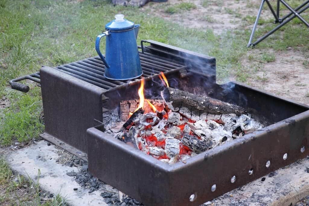 designated fire pit