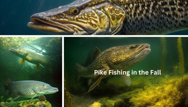 Pike fishing in the fall