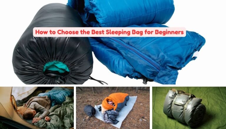 How to choose the best sleeping bag for beginners