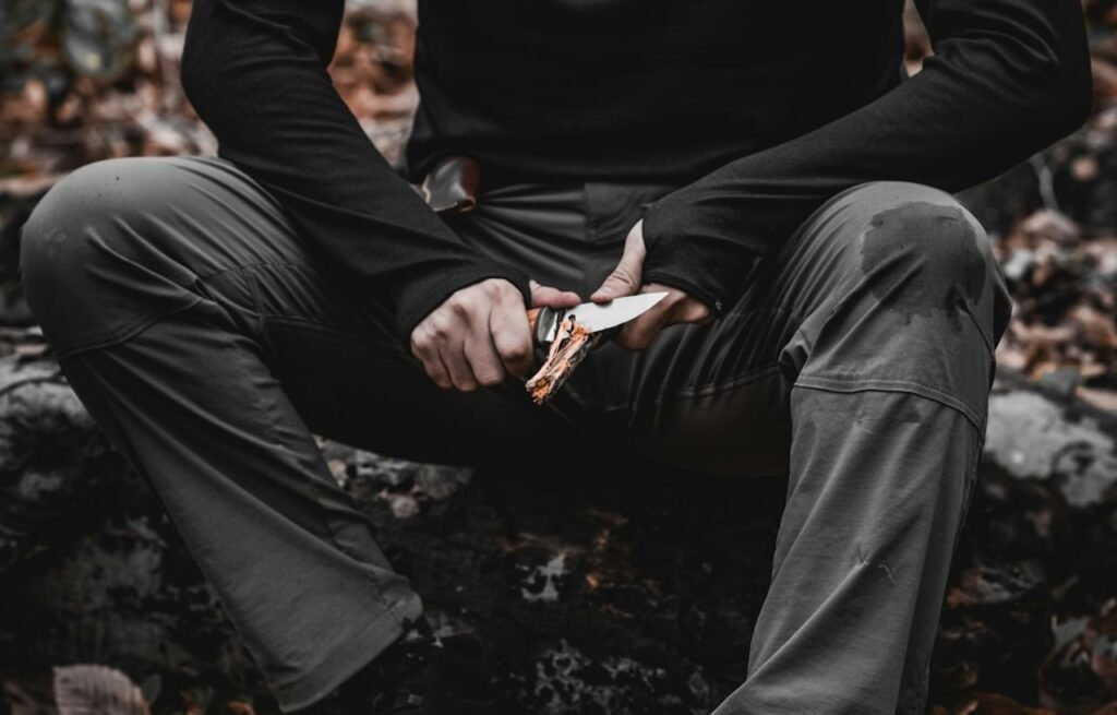 carving a trap trigger
